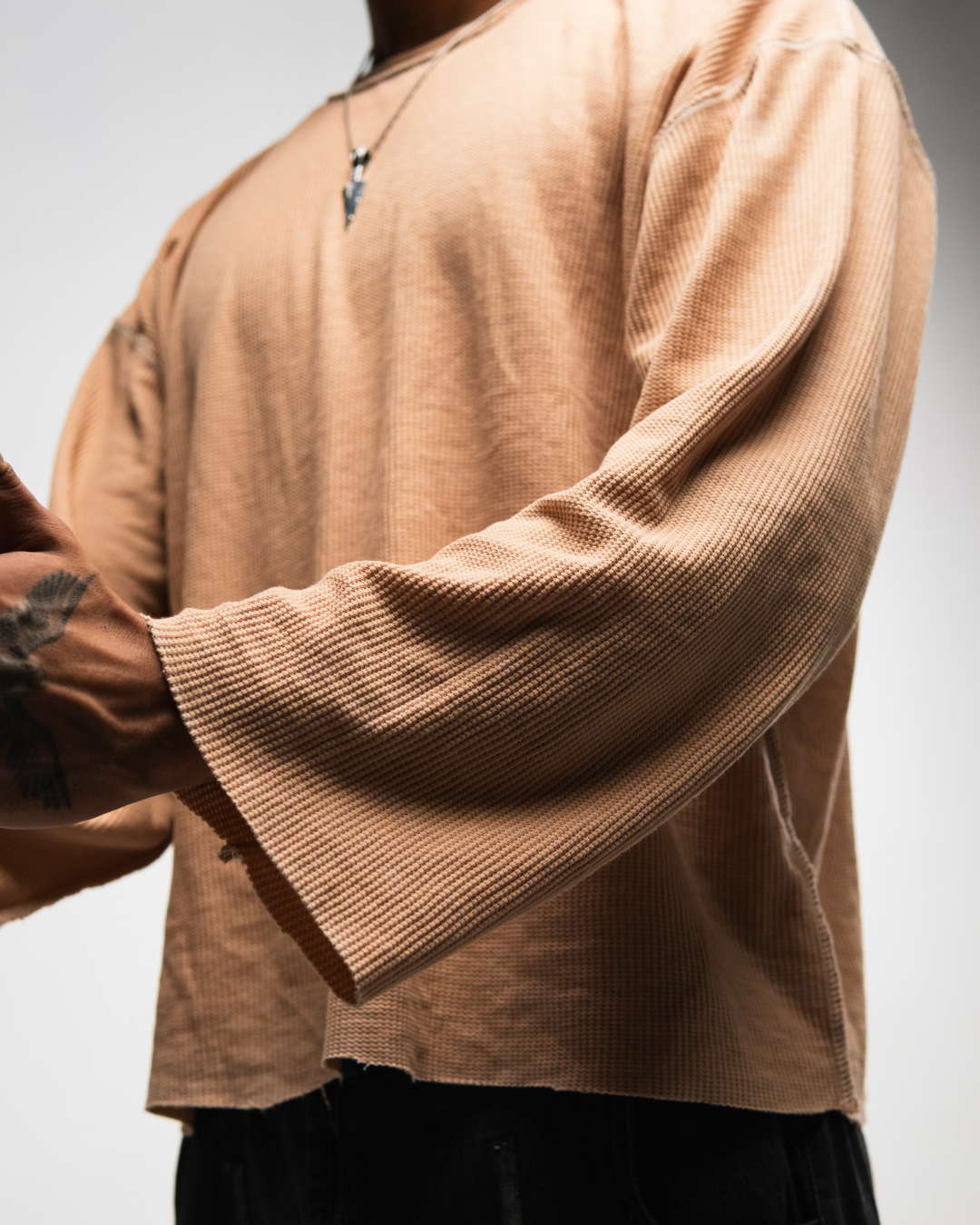 CORE WASHED WAFFLE LONGSLEEVE TEE – TEETHYS