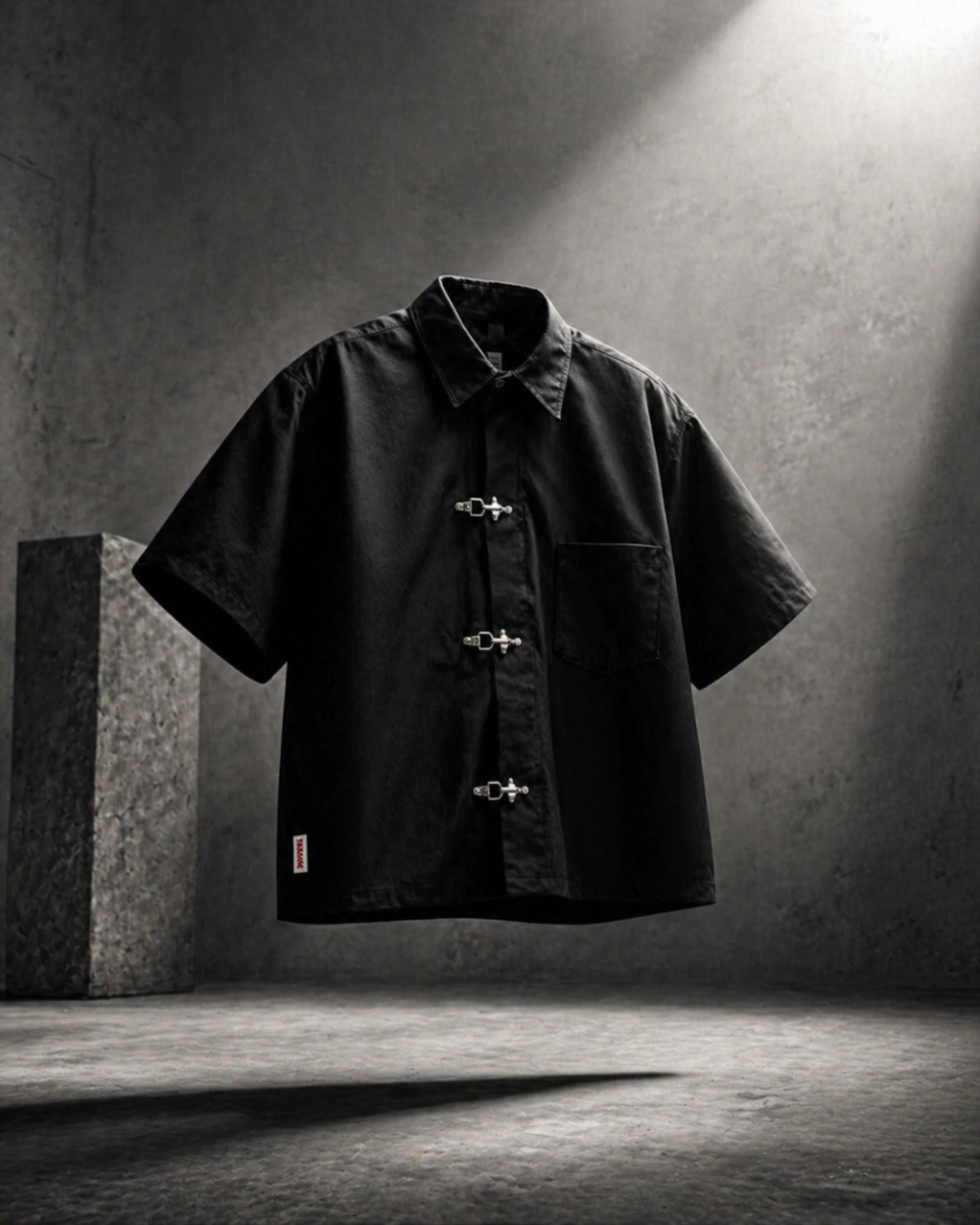 Clasp Essential Shirt Black - Image 1