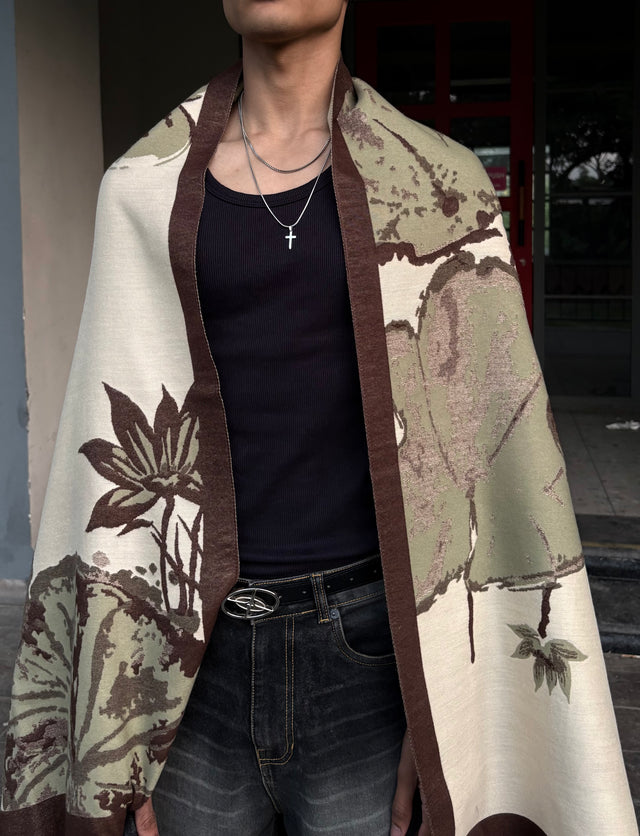 The Verdant Veil ( Shawl )