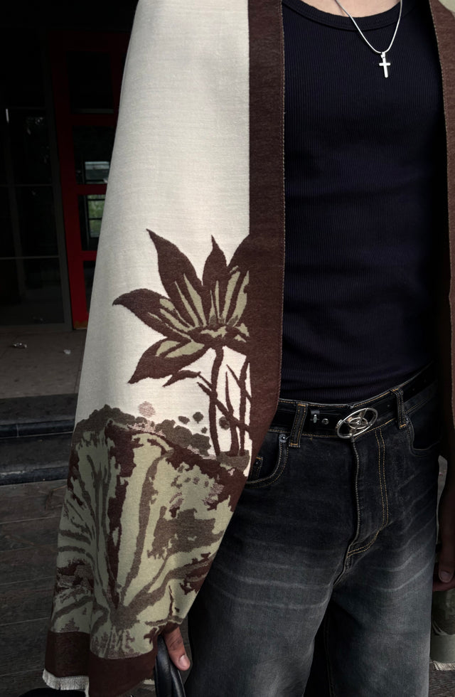 The Verdant Veil ( Shawl )