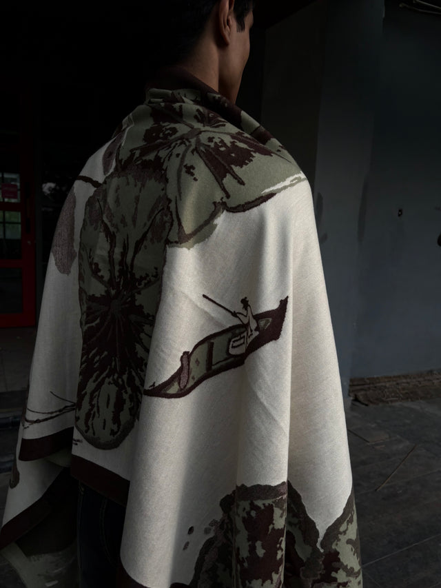 The Verdant Veil ( Shawl )