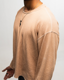 CORE WASHED WAFFLE LONGSLEEVE TEE