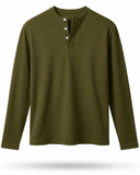 Olive Loose Henley