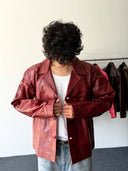 Merlot Leather Jacket