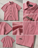 Rosé Clasp Shirt
