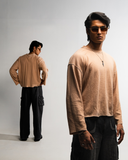 CORE WASHED WAFFLE LONGSLEEVE TEE