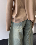 MATCHA BARREL DENIM