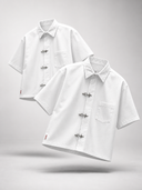 White Clasp Essential Shirt
