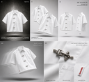 White Clasp Essential Shirt