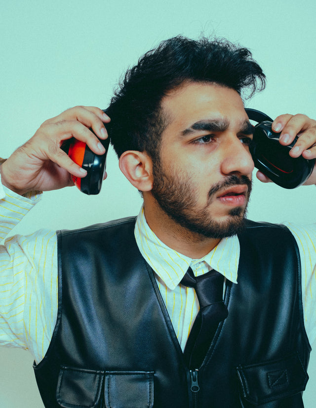 Utility 5 Pocket Leather Vest ( T.NOIR )