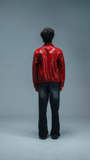 Scarlet Croc Leather Jacket