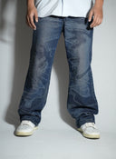 Designer Die Cut Laser Denims