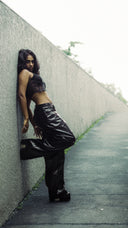 Forged Leather Pants ( Unisex )