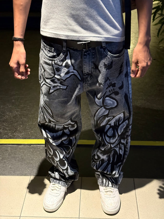 Smokewave Pants - Hand Painted Edition ( PRE ORDER )