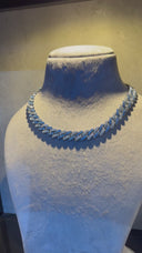 Midnight Frost Cuban Chain Necklace